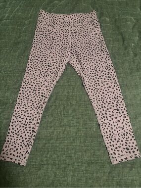 ZYIA Purple Leopard Print Leggings